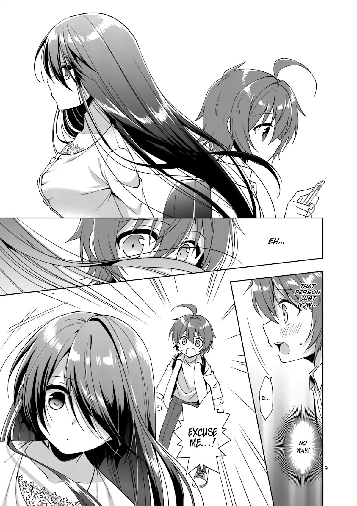 My Big Sister is Love Youkai Chapter 1 page 11 - Chapter 1: Kuwabara Yuki Admires