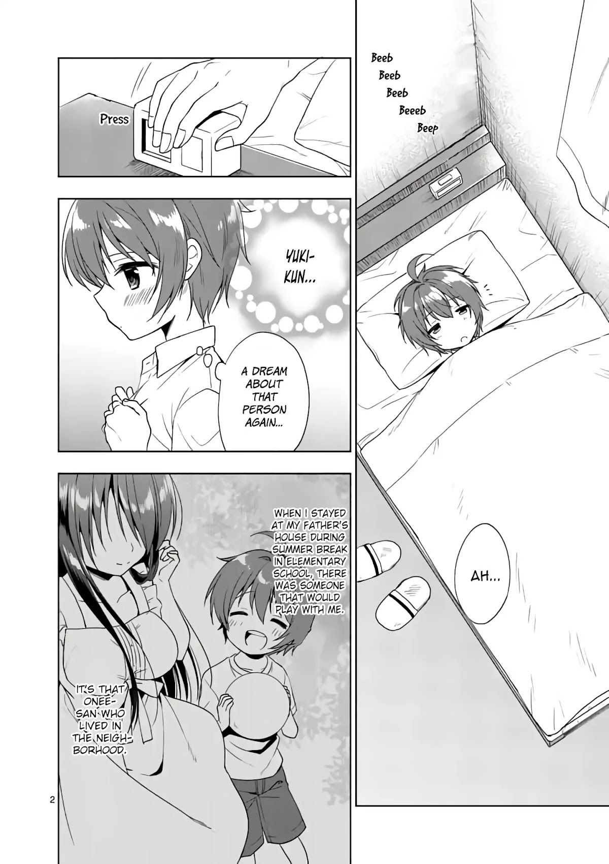 My Big Sister is Love Youkai Chapter 1 page 3 - Chapter 1: Kuwabara Yuki Admires