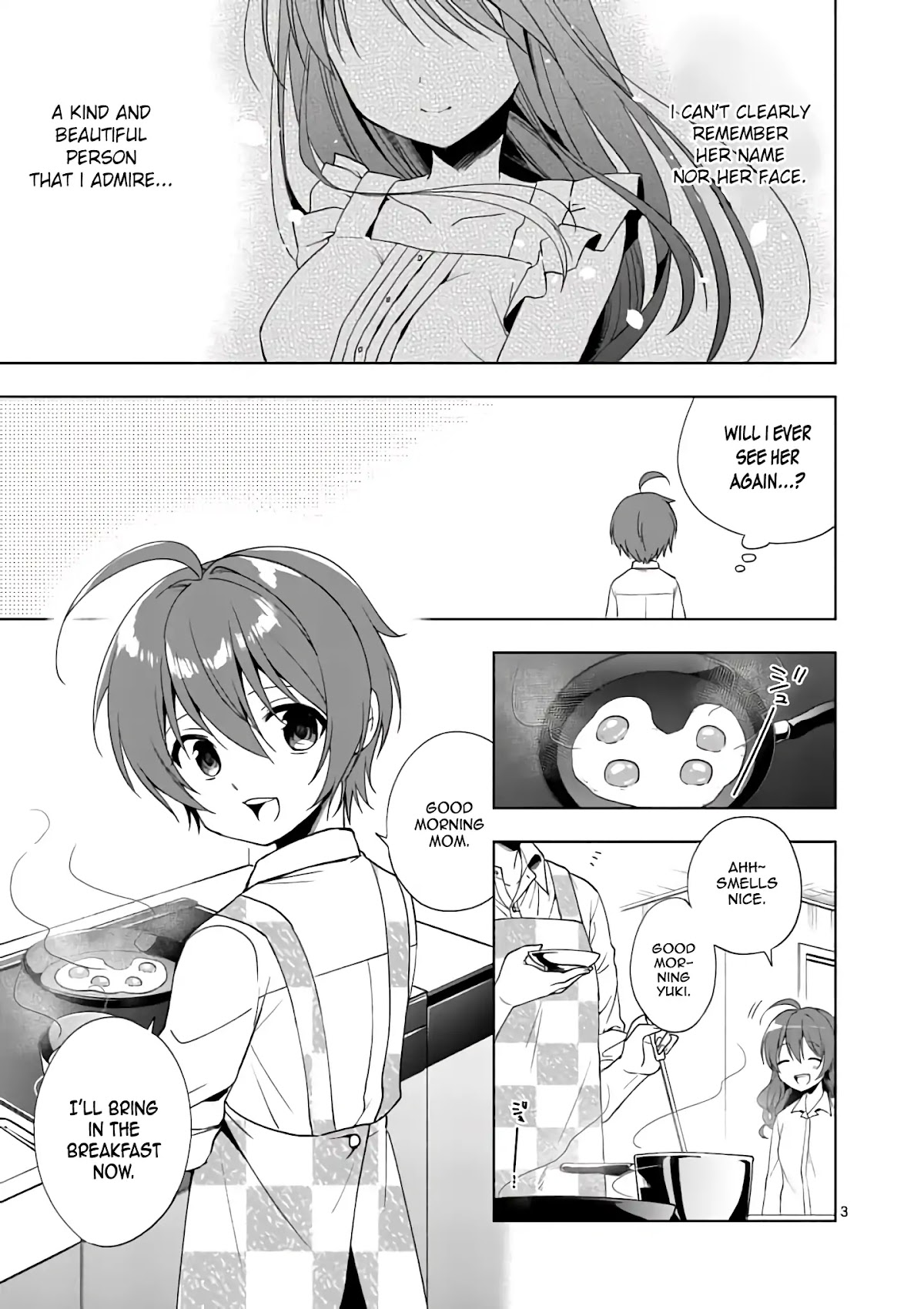 My Big Sister is Love Youkai Chapter 1 page 4 - Chapter 1: Kuwabara Yuki Admires