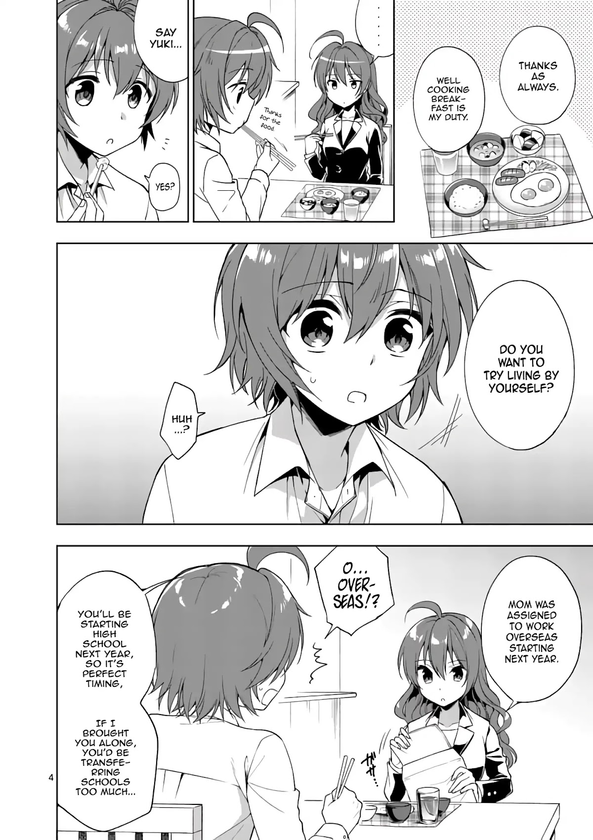 My Big Sister is Love Youkai Chapter 1 page 5 - Chapter 1: Kuwabara Yuki Admires