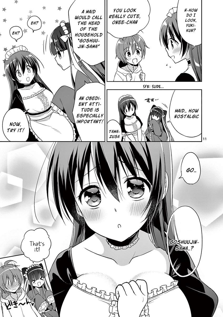 My Big Sister is Love Youkai Chapter 17 page 12 - Chapter 17: Onee-chan Wants to Work