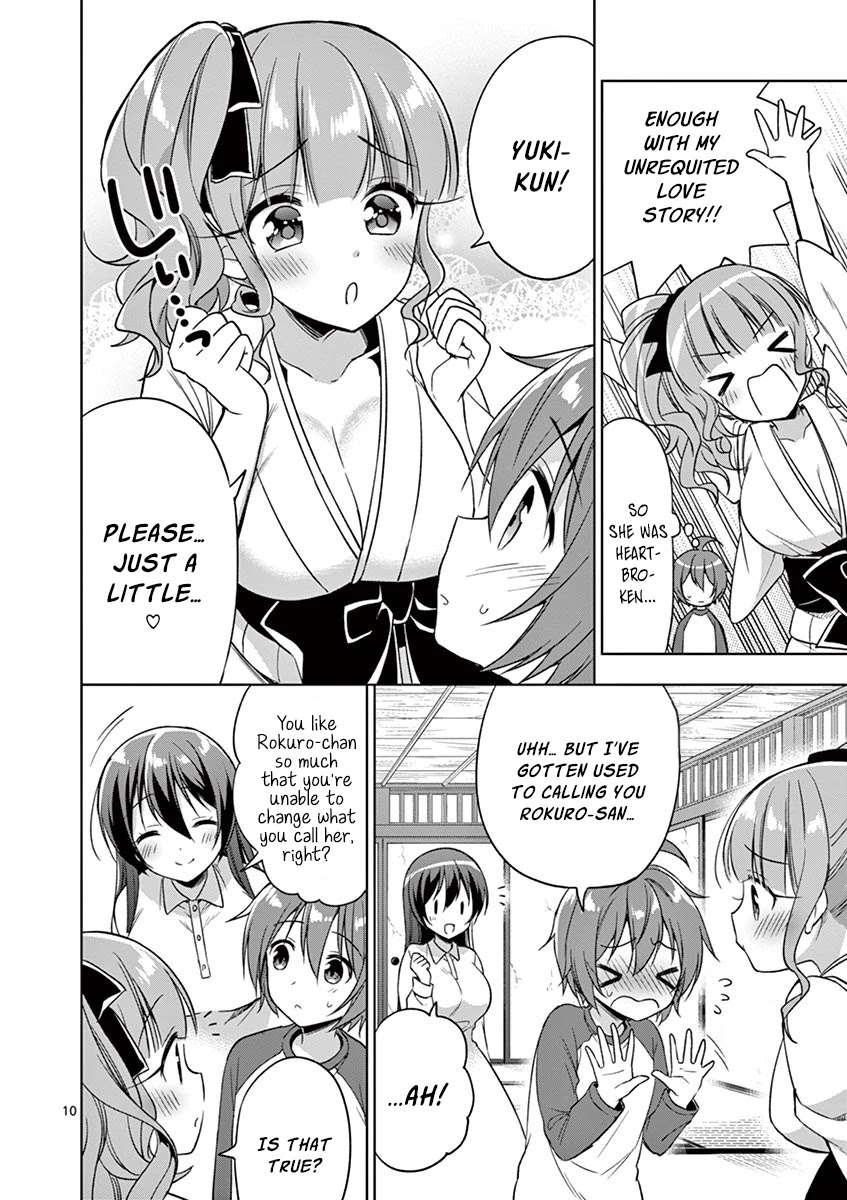 My Big Sister is Love Youkai Chapter 18 page 11 - Chapter 18: Rokuro-nee-chan won't give up