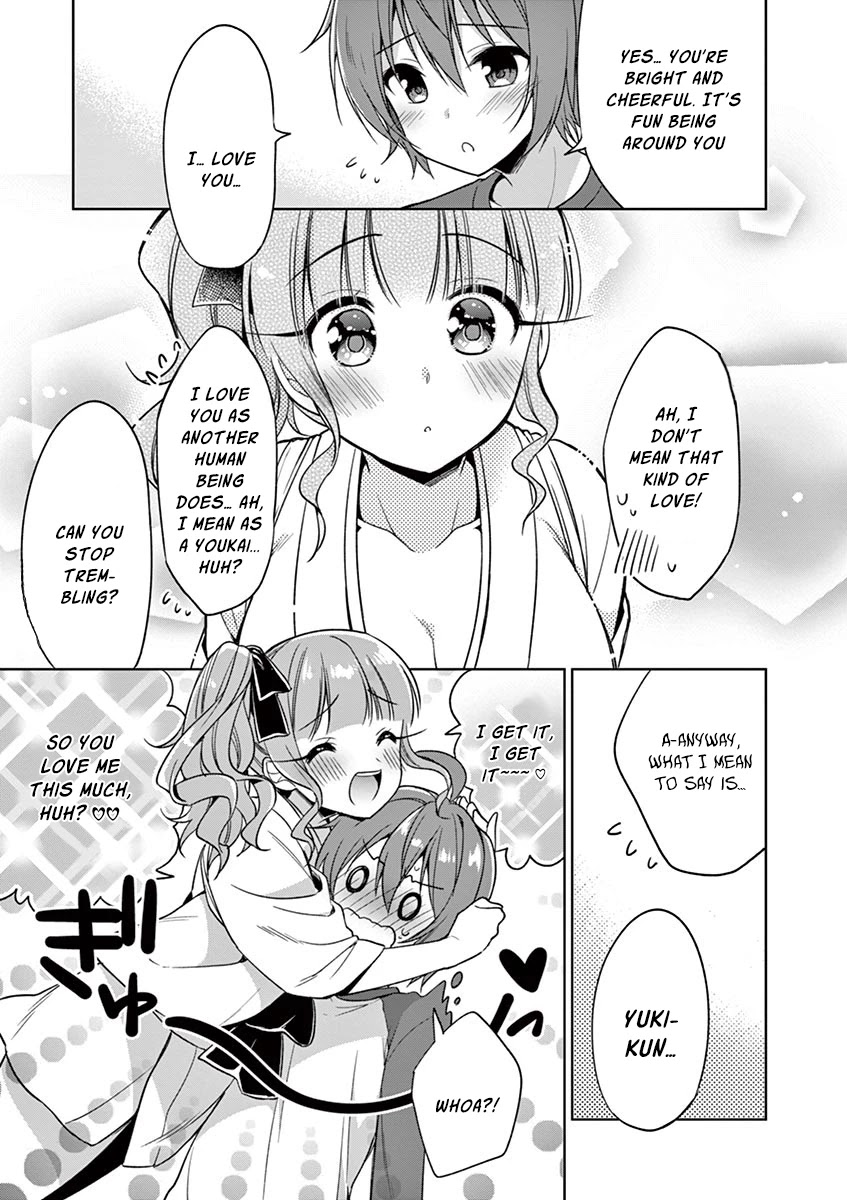 My Big Sister is Love Youkai Chapter 18 page 12 - Chapter 18: Rokuro-nee-chan won't give up