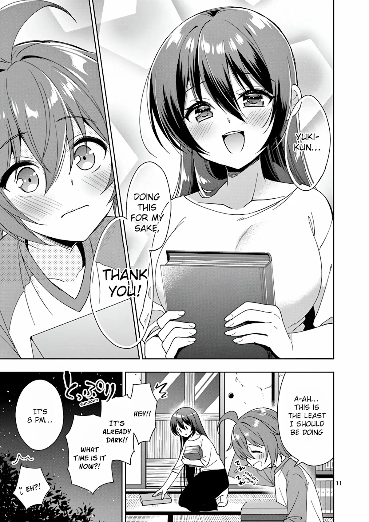 My Big Sister is Love Youkai Chapter 23 page 12 - Chapter 23: Continuation. Right now, Yuki is Training