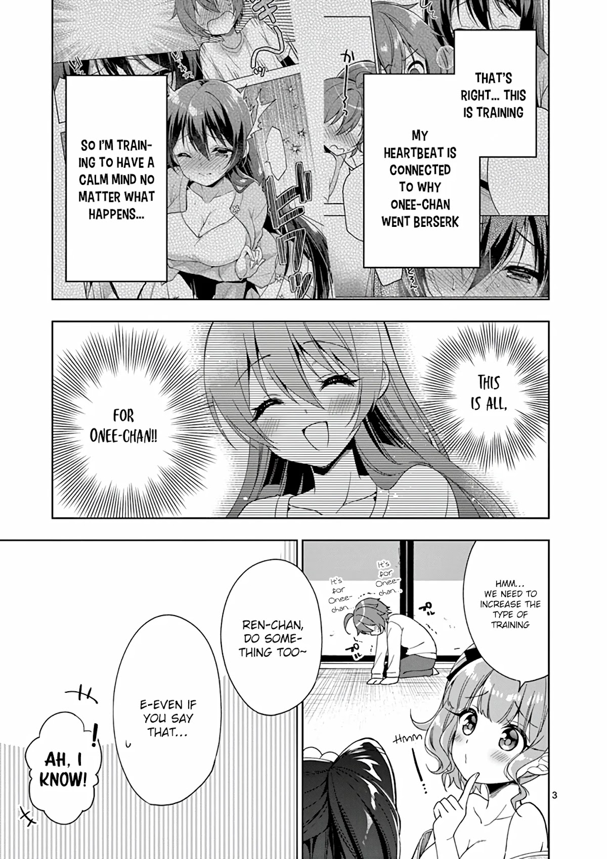 My Big Sister is Love Youkai Chapter 23 page 4 - Chapter 23: Continuation. Right now, Yuki is Training