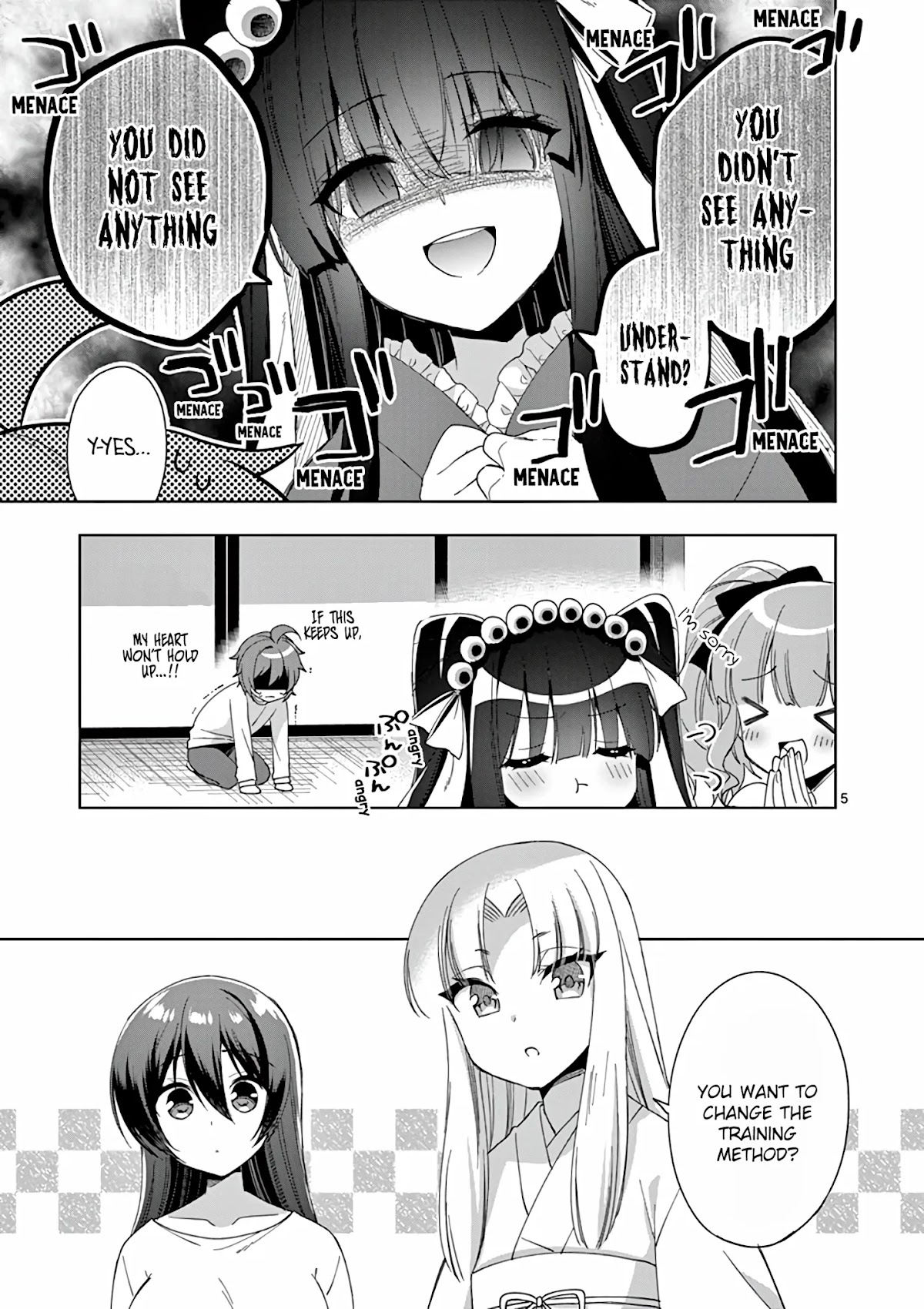 My Big Sister is Love Youkai Chapter 23 page 6 - Chapter 23: Continuation. Right now, Yuki is Training