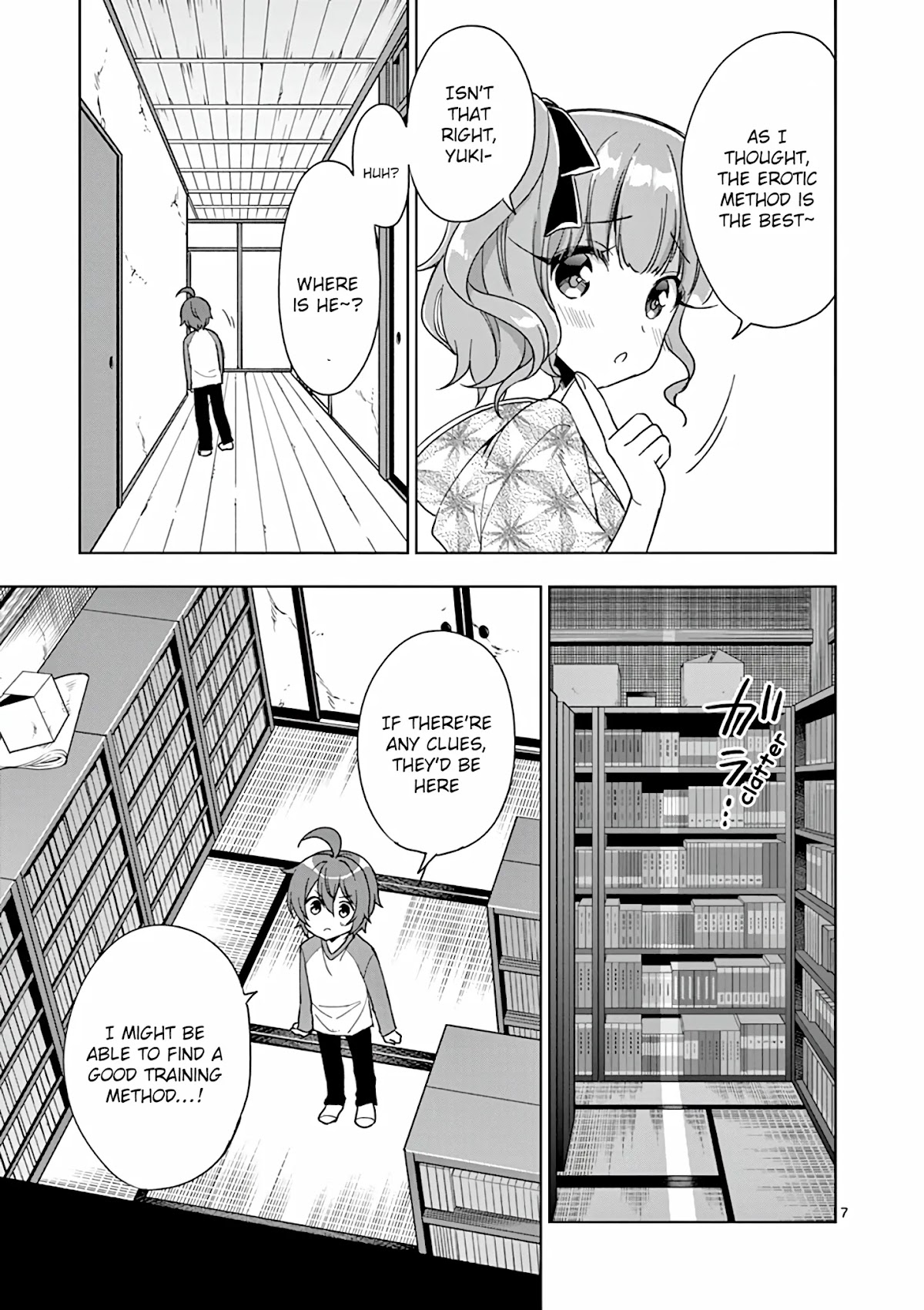 My Big Sister is Love Youkai Chapter 23 page 8 - Chapter 23: Continuation. Right now, Yuki is Training