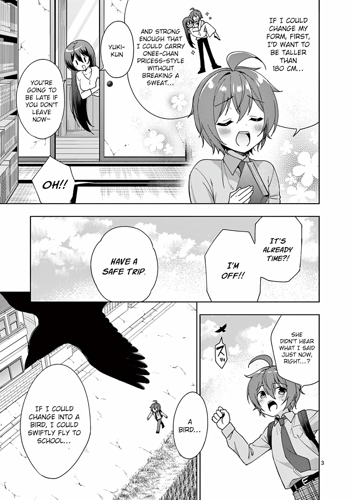 My Big Sister is Love Youkai Chapter 24 page 4 - Chapter 24: Tonami-san is Mother?