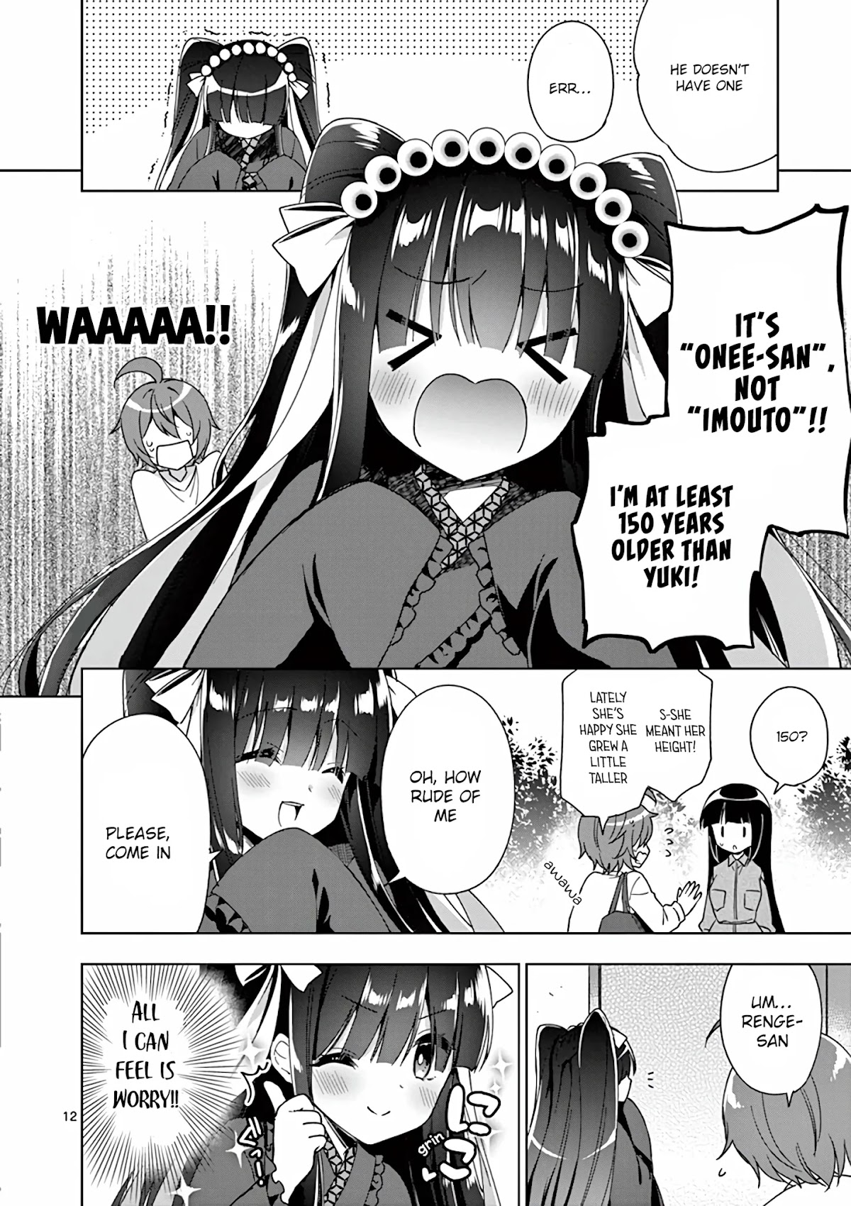 My Big Sister is Love Youkai Chapter 26 page 13 - Chapter 26: Is This a Love Premonition?
