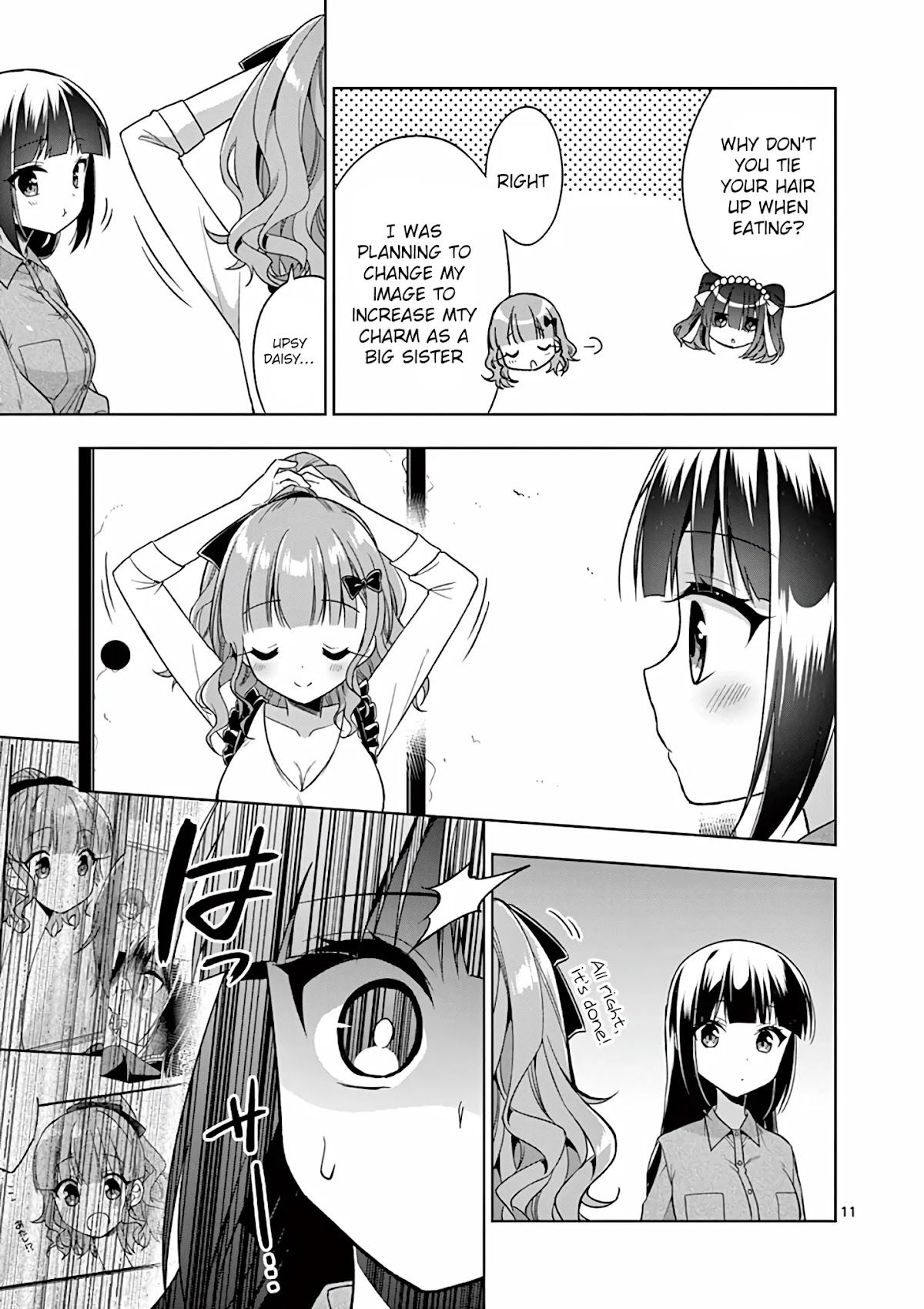My Big Sister is Love Youkai Chapter 27 page 12 - Chapter 27: Tonami-san Saw