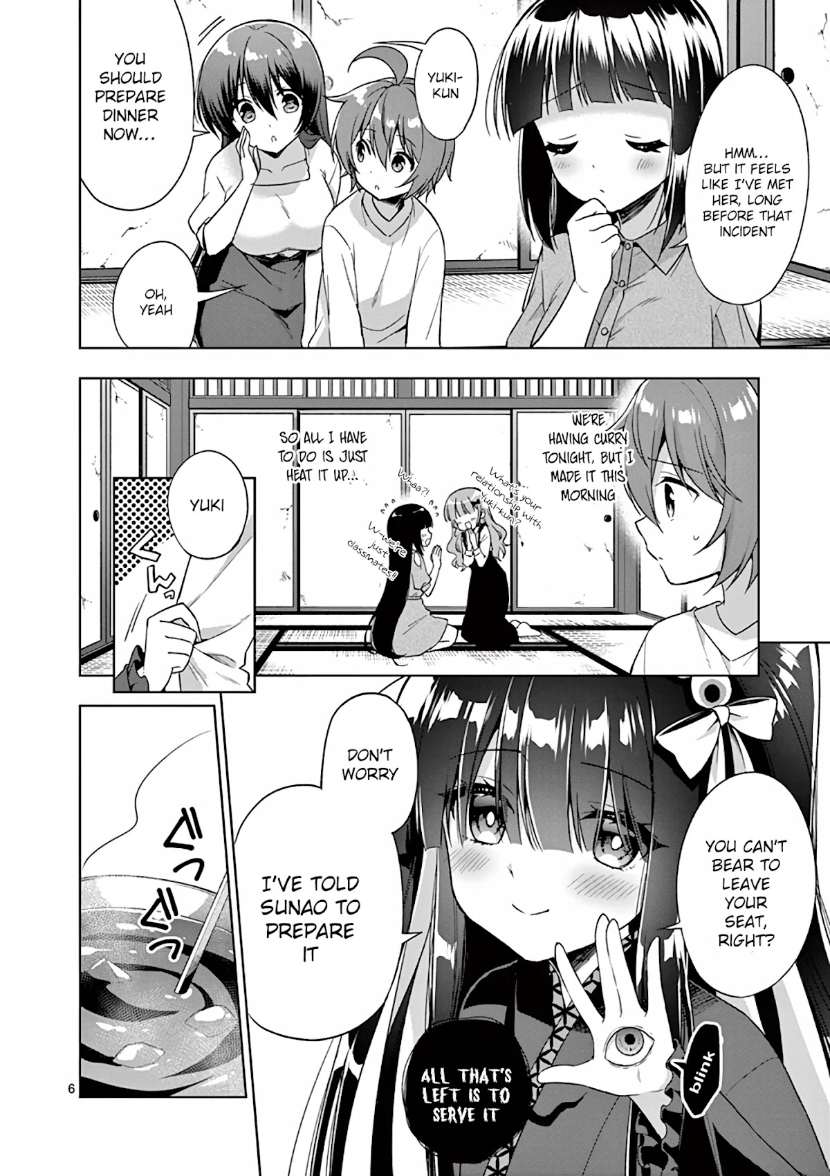 My Big Sister is Love Youkai Chapter 27 page 7 - Chapter 27: Tonami-san Saw