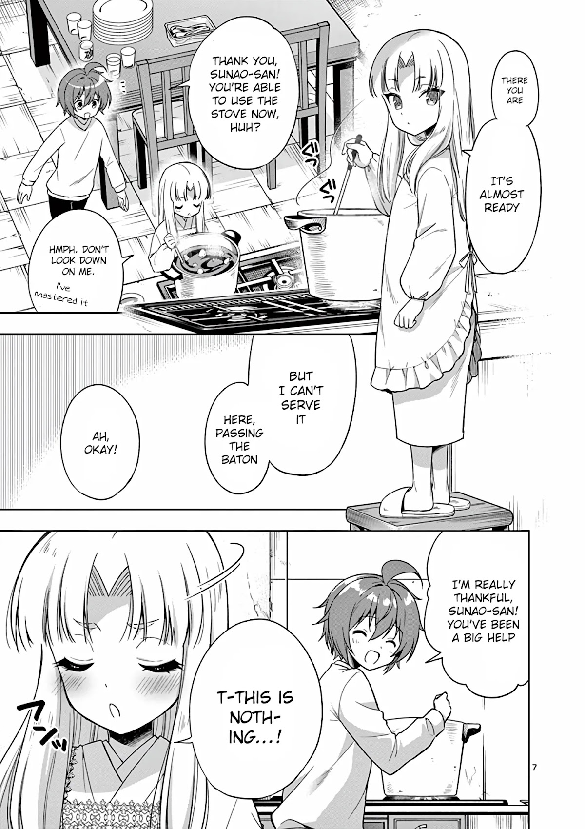 My Big Sister is Love Youkai Chapter 27 page 8 - Chapter 27: Tonami-san Saw