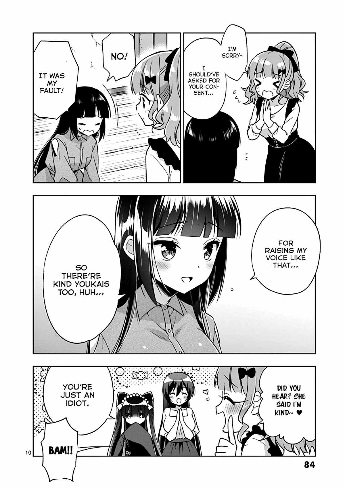 My Big Sister is Love Youkai Chapter 28 page 11 - Chapter 28: Rokuro-san isn't a severed head