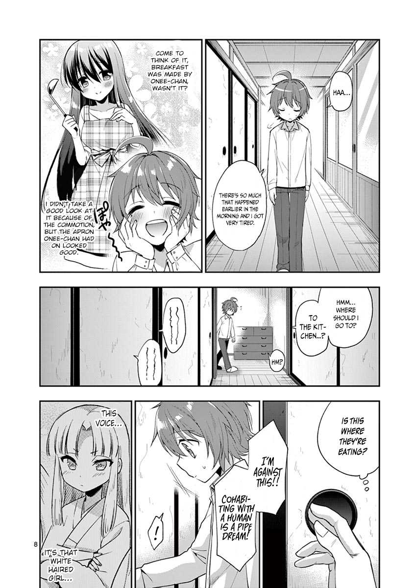 My Big Sister is Love Youkai Chapter 3 page 9 - Chapter 3: Onee-Chan Wants to Support