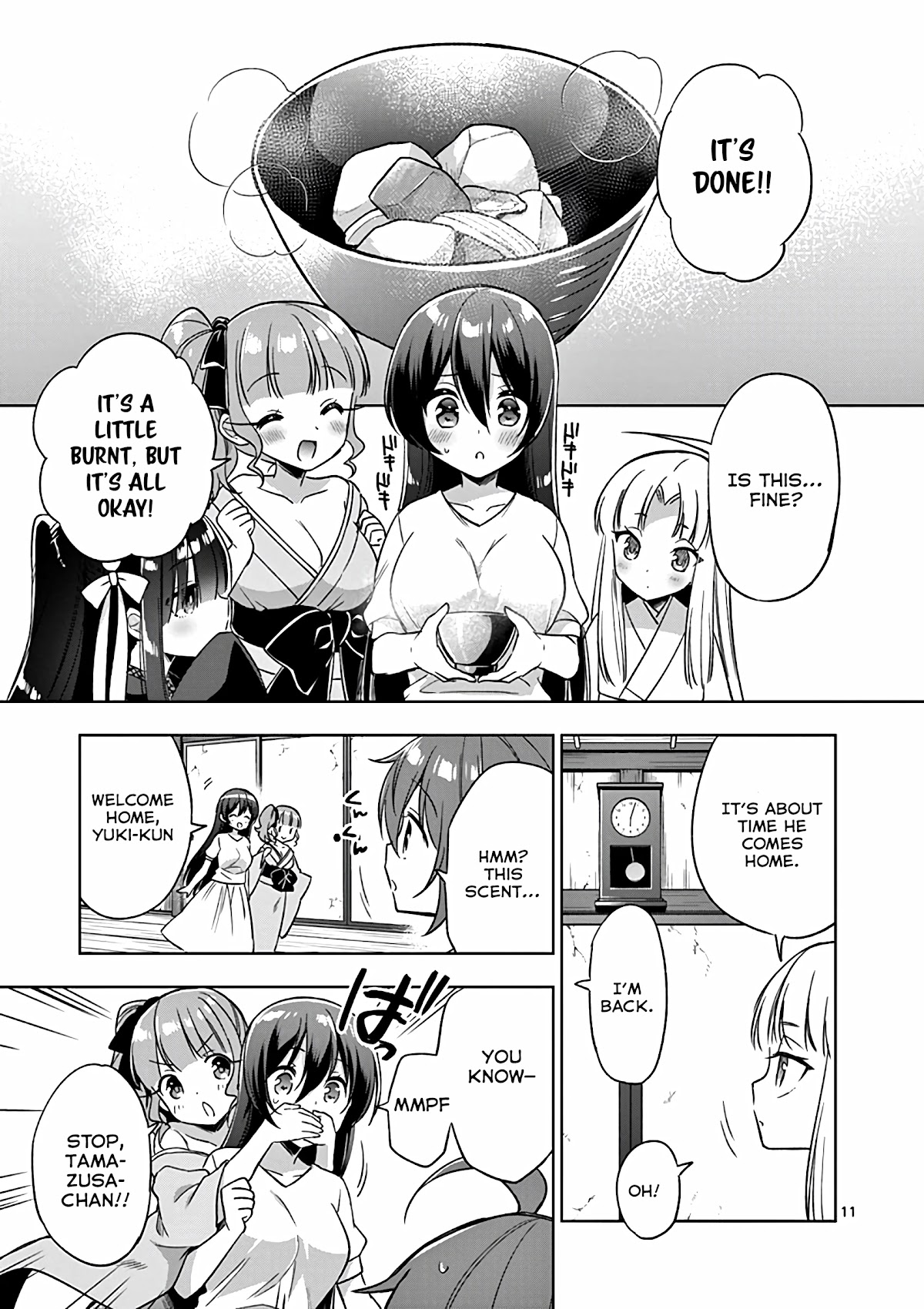 My Big Sister is Love Youkai Chapter 33 page 12 - Chapter 33: I want to make Onee-chan happy