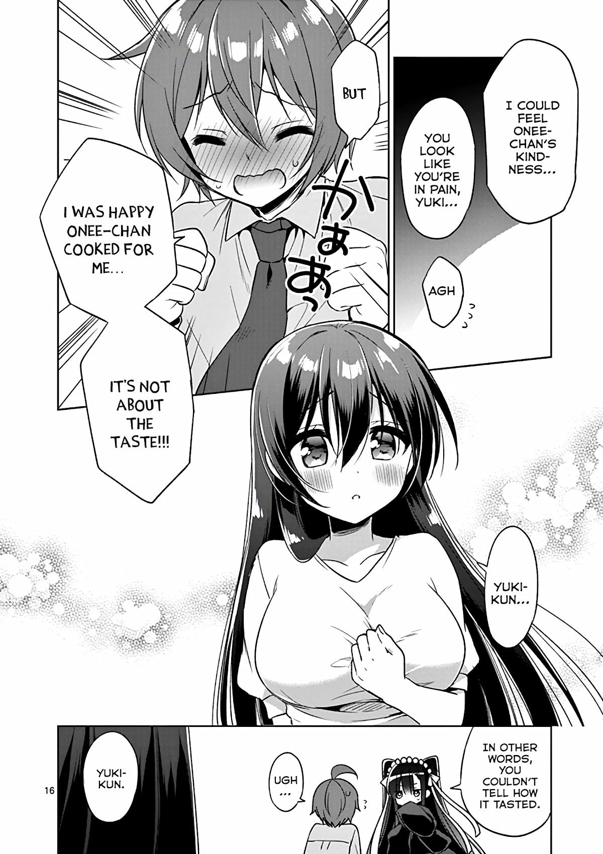 My Big Sister is Love Youkai Chapter 33 page 17 - Chapter 33: I want to make Onee-chan happy