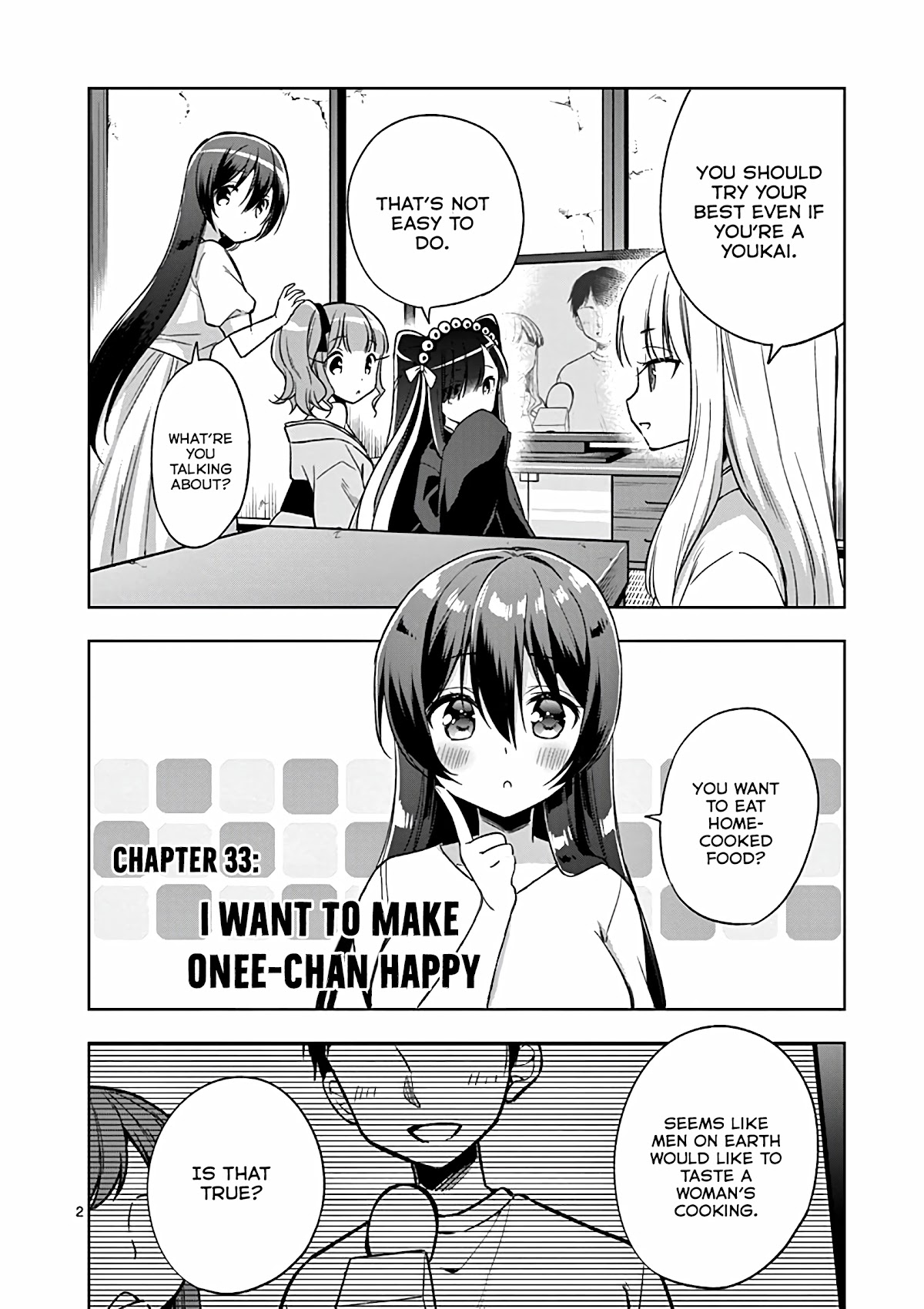 My Big Sister is Love Youkai Chapter 33 page 3 - Chapter 33: I want to make Onee-chan happy