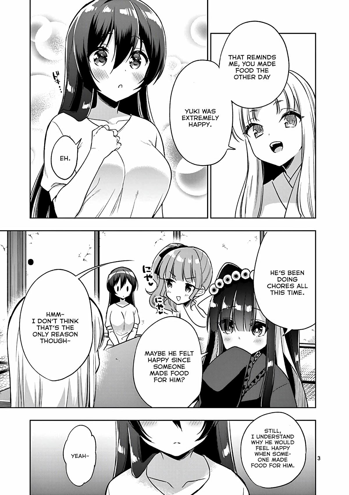 My Big Sister is Love Youkai Chapter 33 page 4 - Chapter 33: I want to make Onee-chan happy