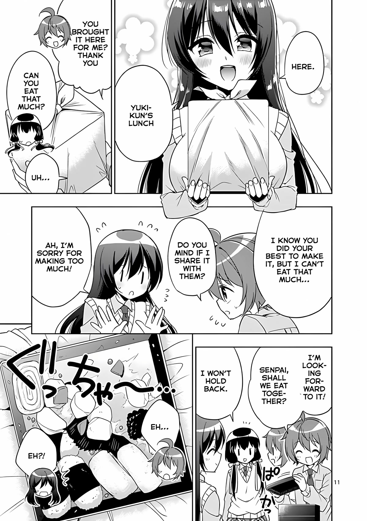 My Big Sister is Love Youkai Chapter 36 page 12 - Chapter 36: Yuki-kun Wants to Hide