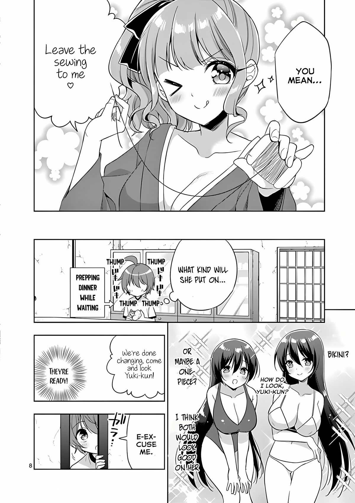 My Big Sister is Love Youkai Chapter 37 page 9 - Chapter 37: Onee-chan Wants to Put On a Swimsuit