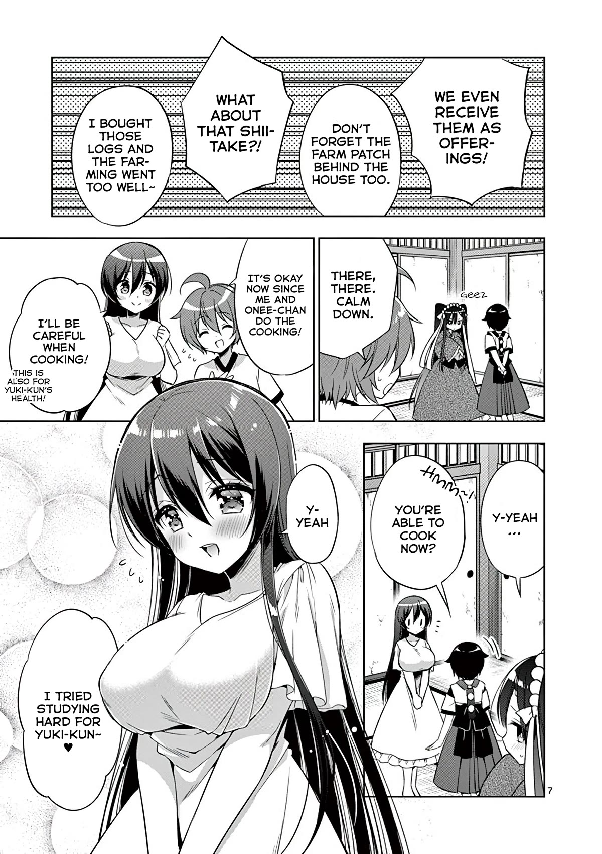 My Big Sister is Love Youkai Chapter 38 page 8 - Chapter 38: Onee-chan wants to get along