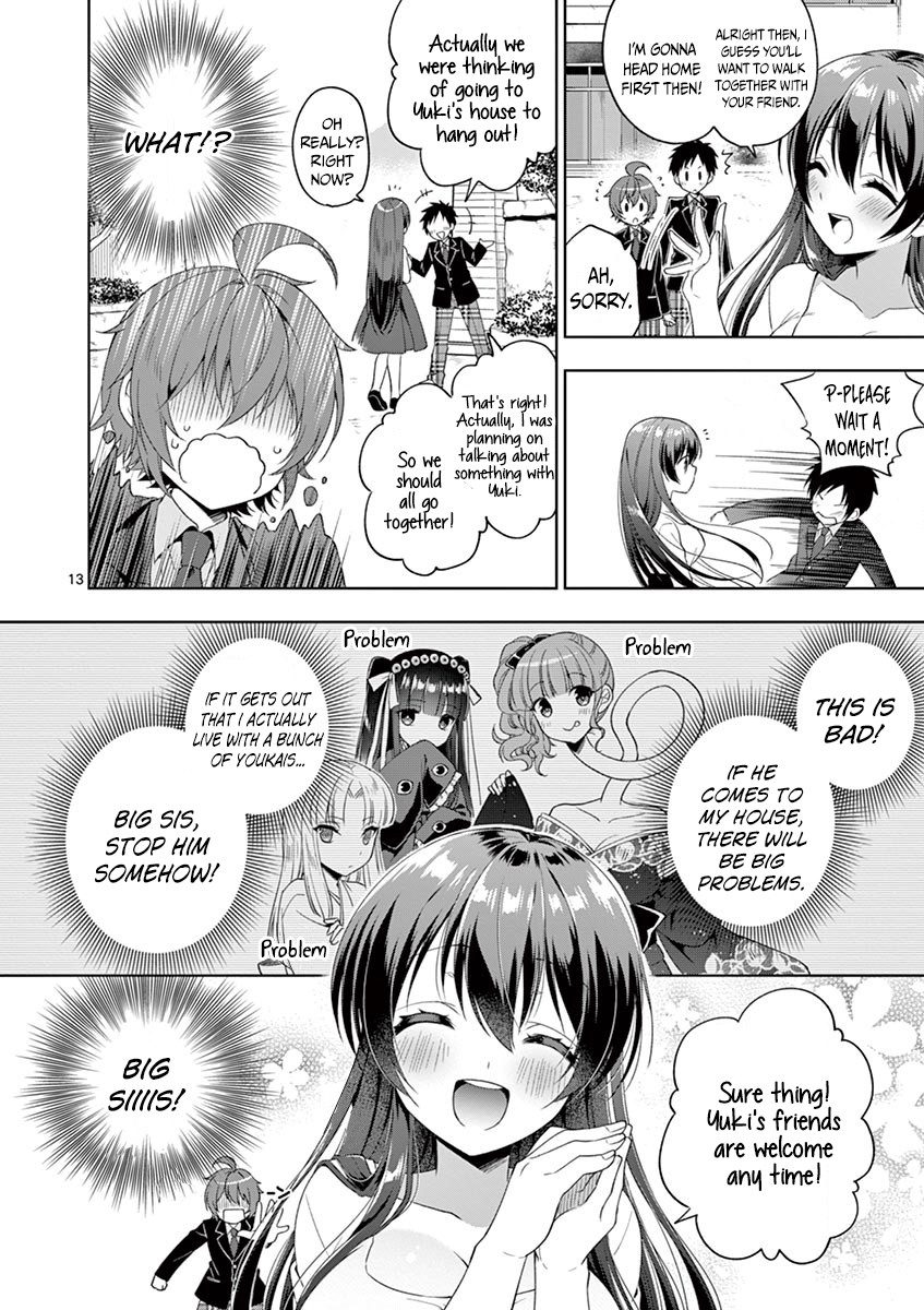 My Big Sister is Love Youkai Chapter 4 page 15 - Chapter 4: Yuki wants a friend