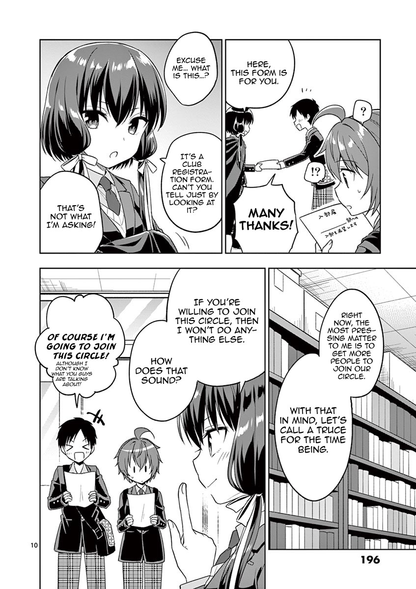 My Big Sister is Love Youkai Chapter 9 page 11 - Chapter 9: Kitou Mikoto wants club members
