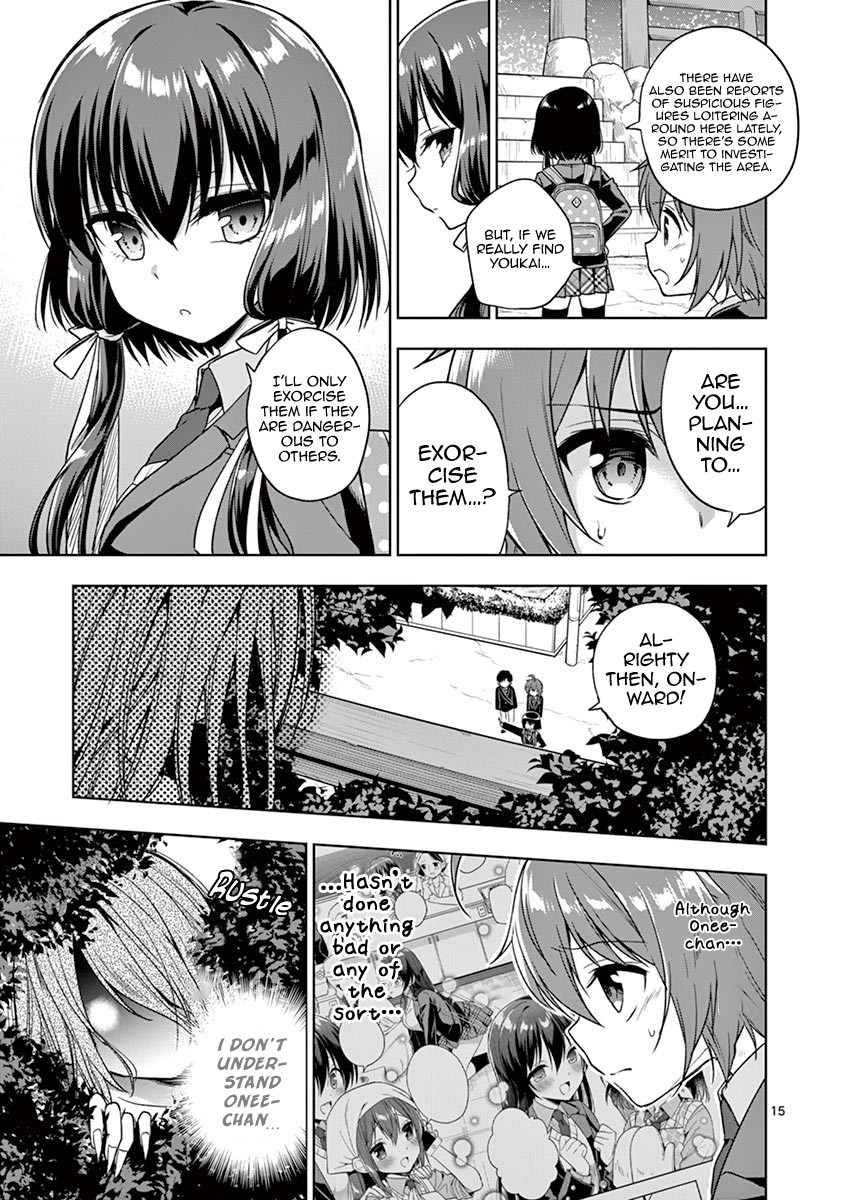 My Big Sister is Love Youkai Chapter 9 page 16 - Chapter 9: Kitou Mikoto wants club members