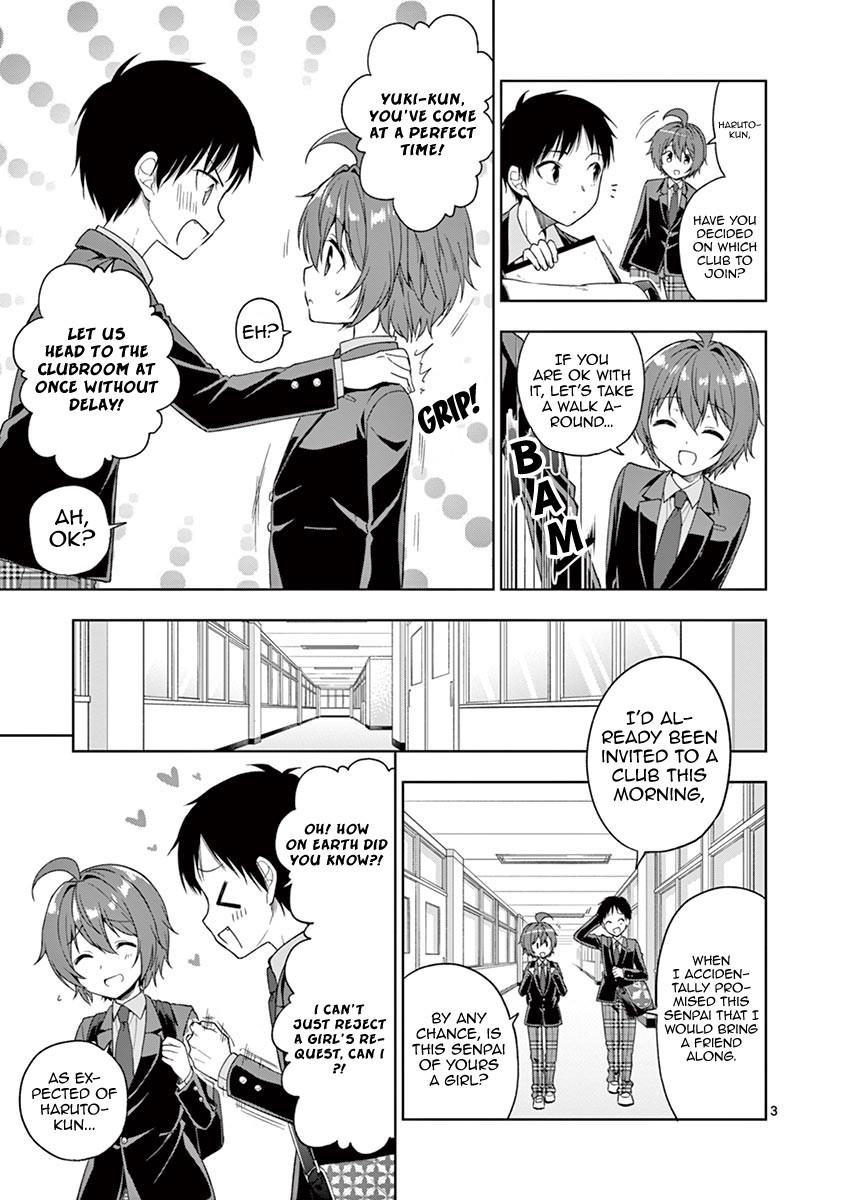 My Big Sister is Love Youkai Chapter 9 page 4 - Chapter 9: Kitou Mikoto wants club members