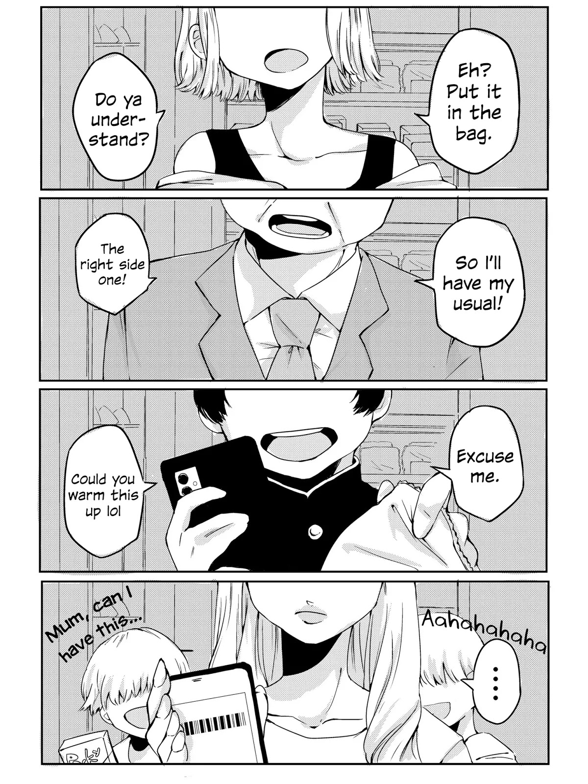 My Black Haired Senpai Wants to Mess With Me But... Chapter 1 page 1 - Chapter 1