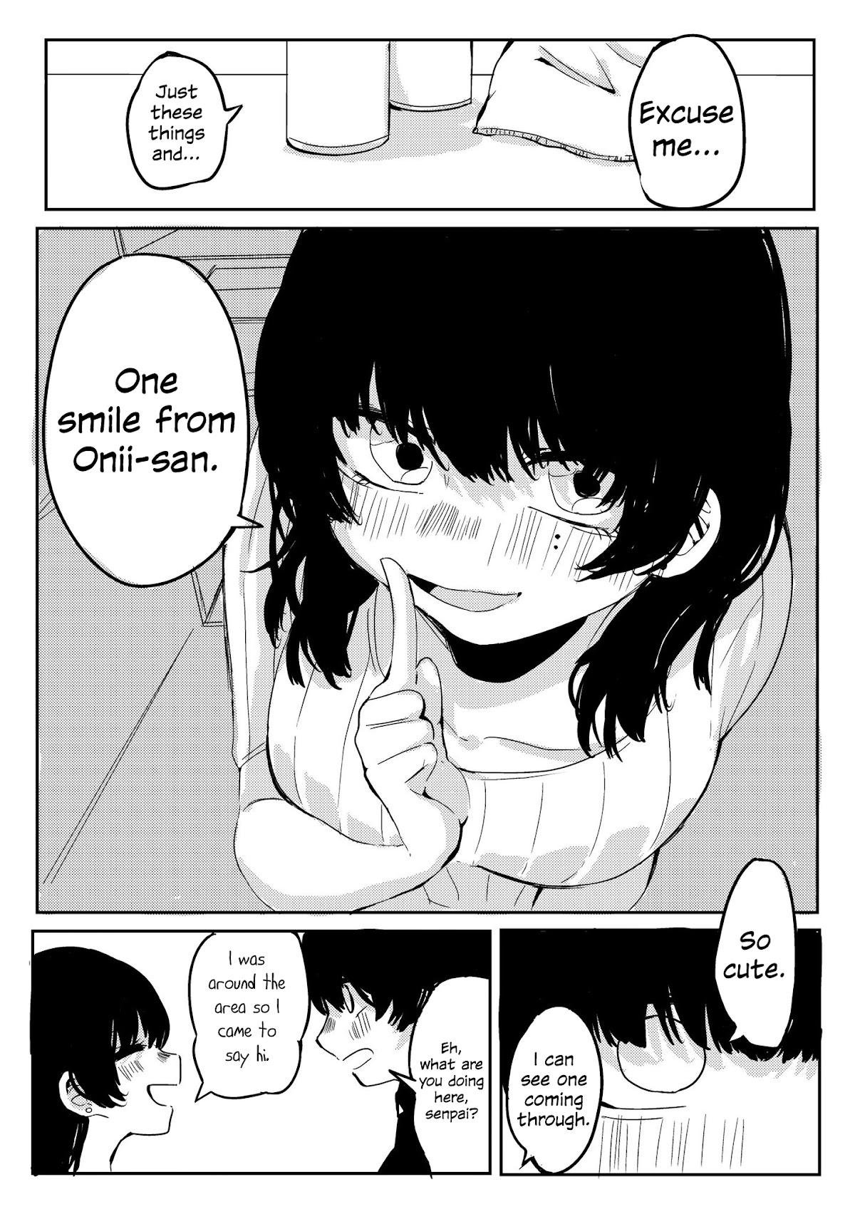 My Black Haired Senpai Wants to Mess With Me But... Chapter 1 page 3 - Chapter 1