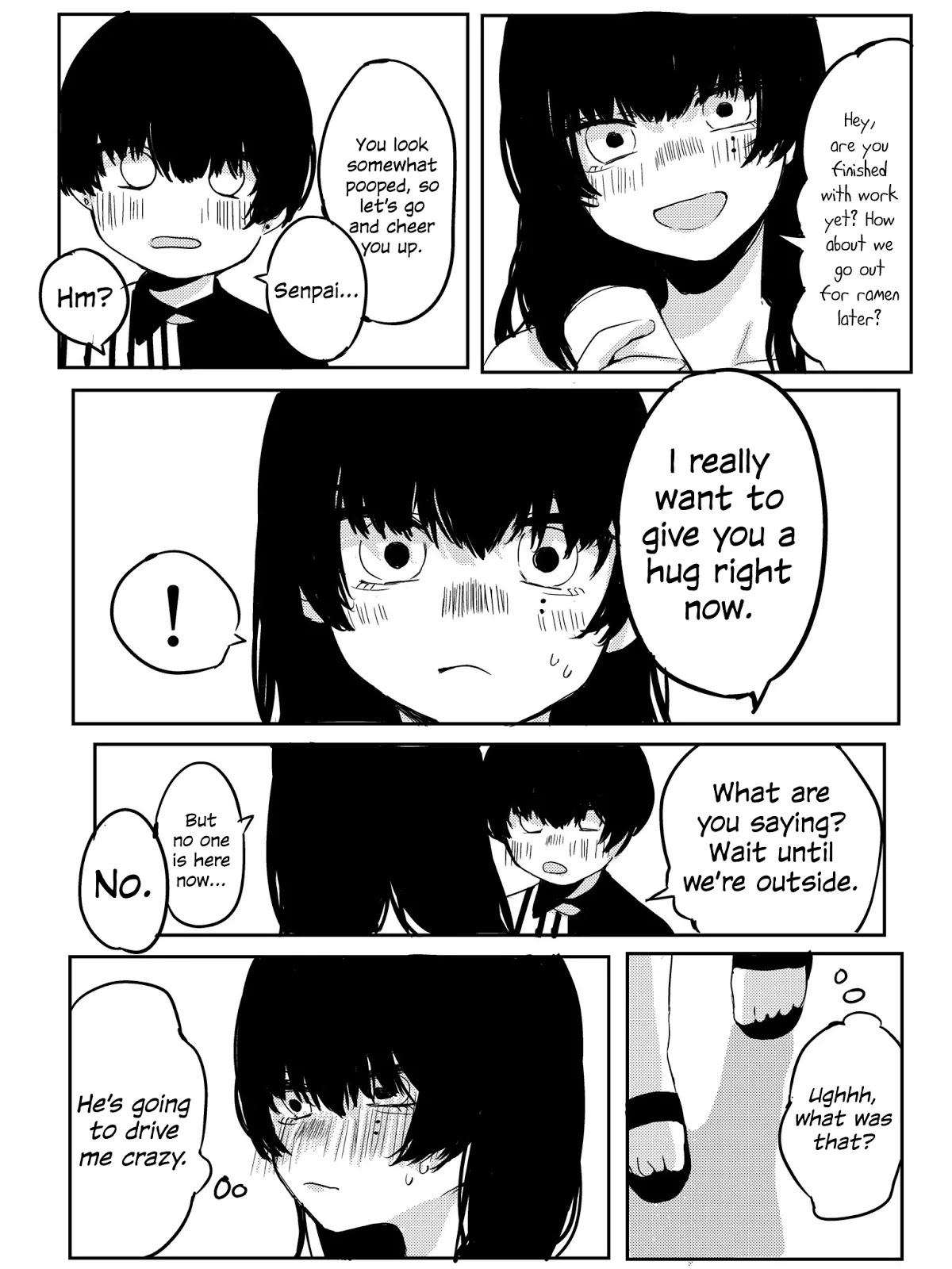 My Black Haired Senpai Wants to Mess With Me But... Chapter 1 page 4 - Chapter 1