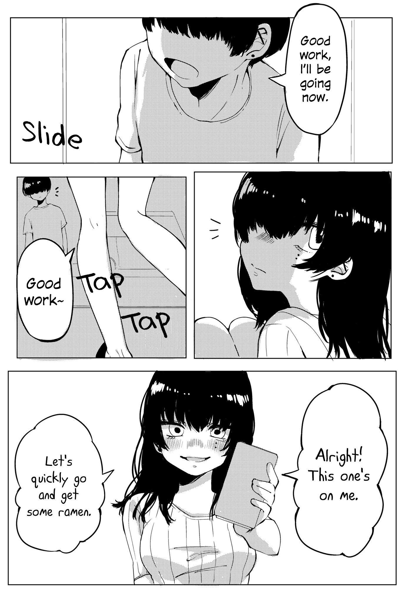 My Black Haired Senpai Wants to Mess With Me But... Chapter 2 page 1 - Chapter 2