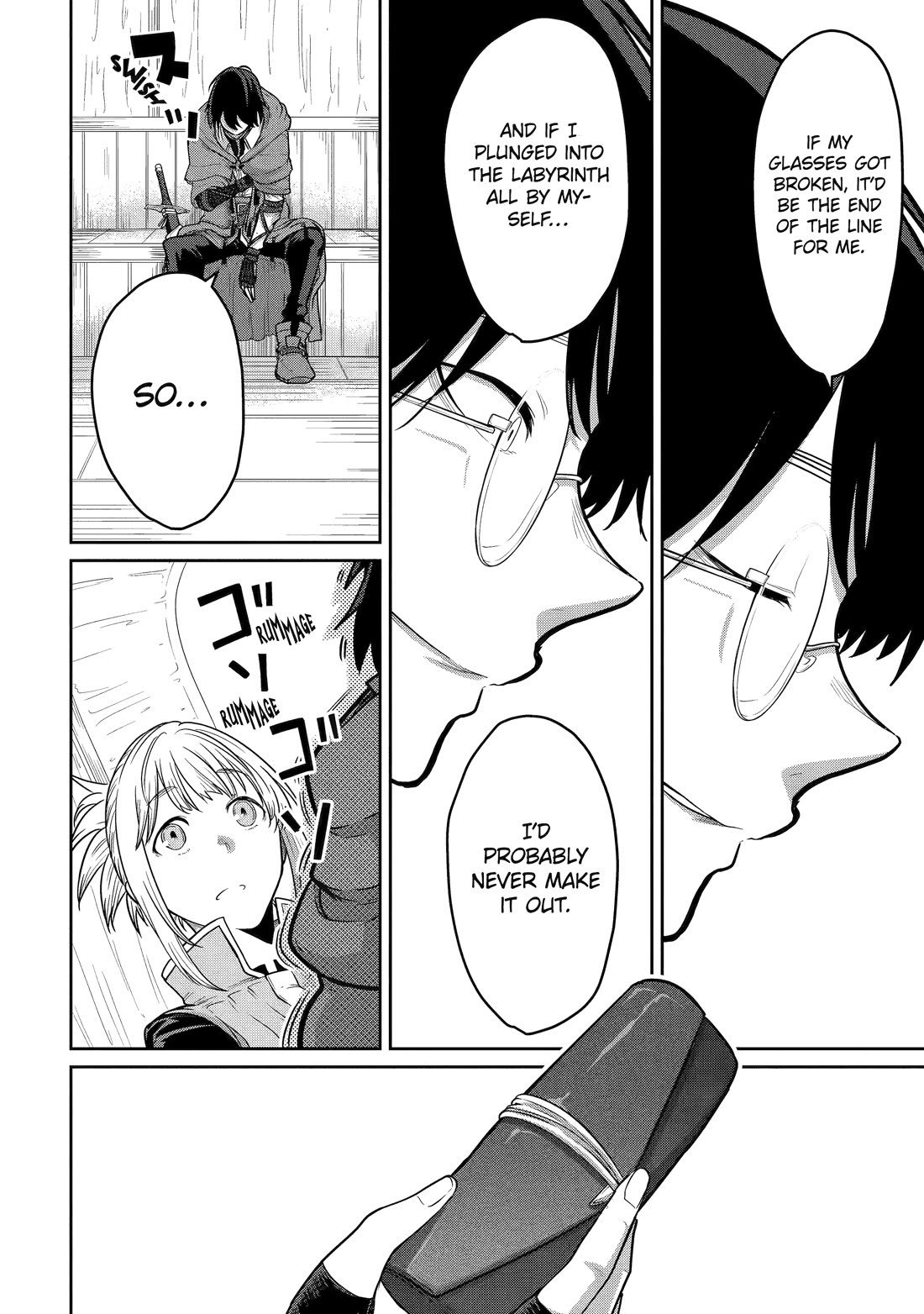 My Blade Will Lead the Way! Abandoned in a Labyrinth as a Directionally Challenged S-Rank Swordsman Chapter 1 page 24 - Chapter 1