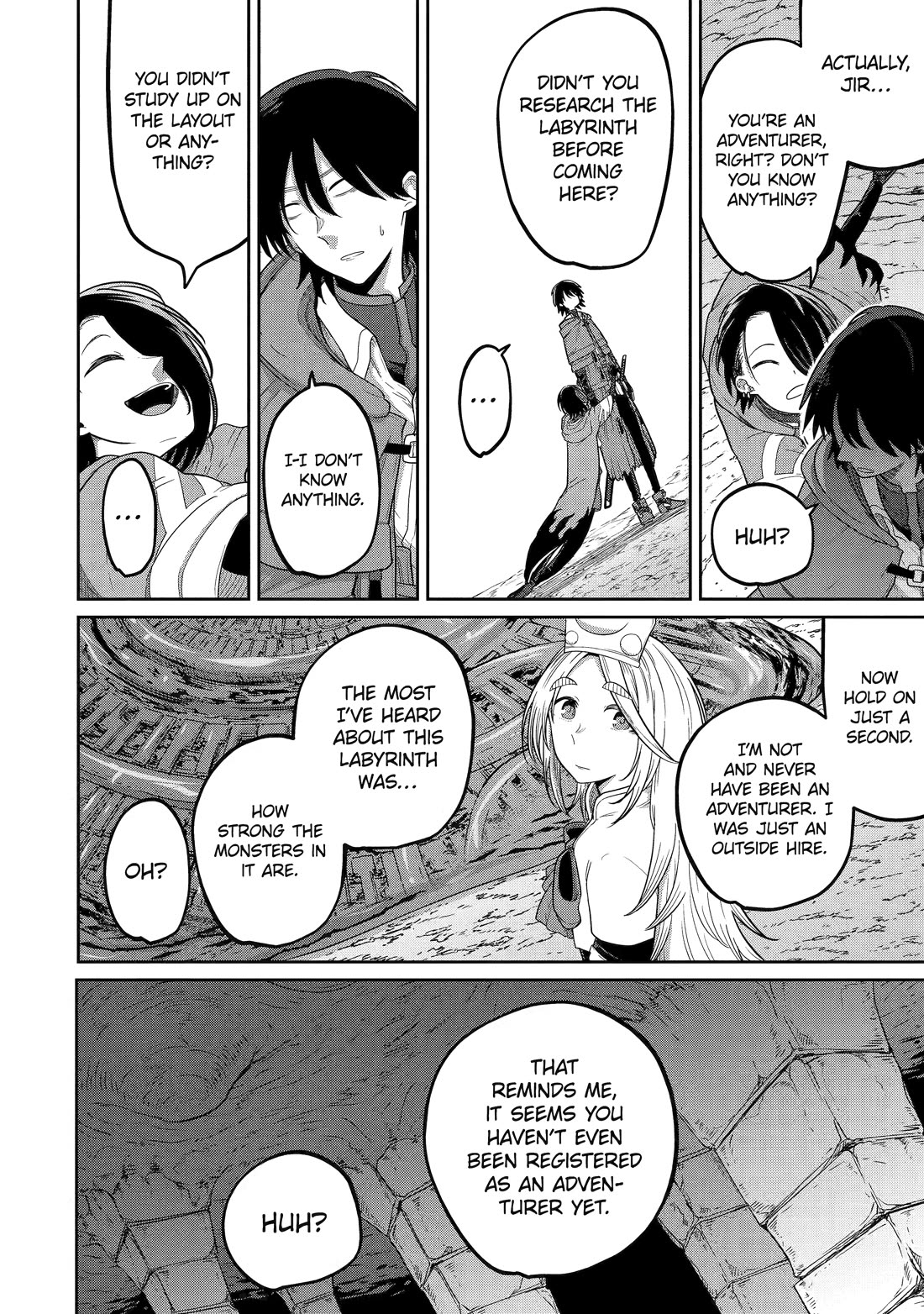My Blade Will Lead the Way! Abandoned in a Labyrinth as a Directionally Challenged S-Rank Swordsman Chapter 14 page 12 - Chapter 14