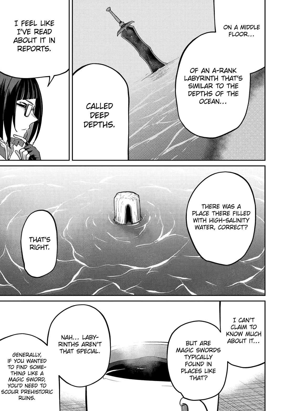 My Blade Will Lead the Way! Abandoned in a Labyrinth as a Directionally Challenged S-Rank Swordsman Chapter 16 page 5 - Chapter 16