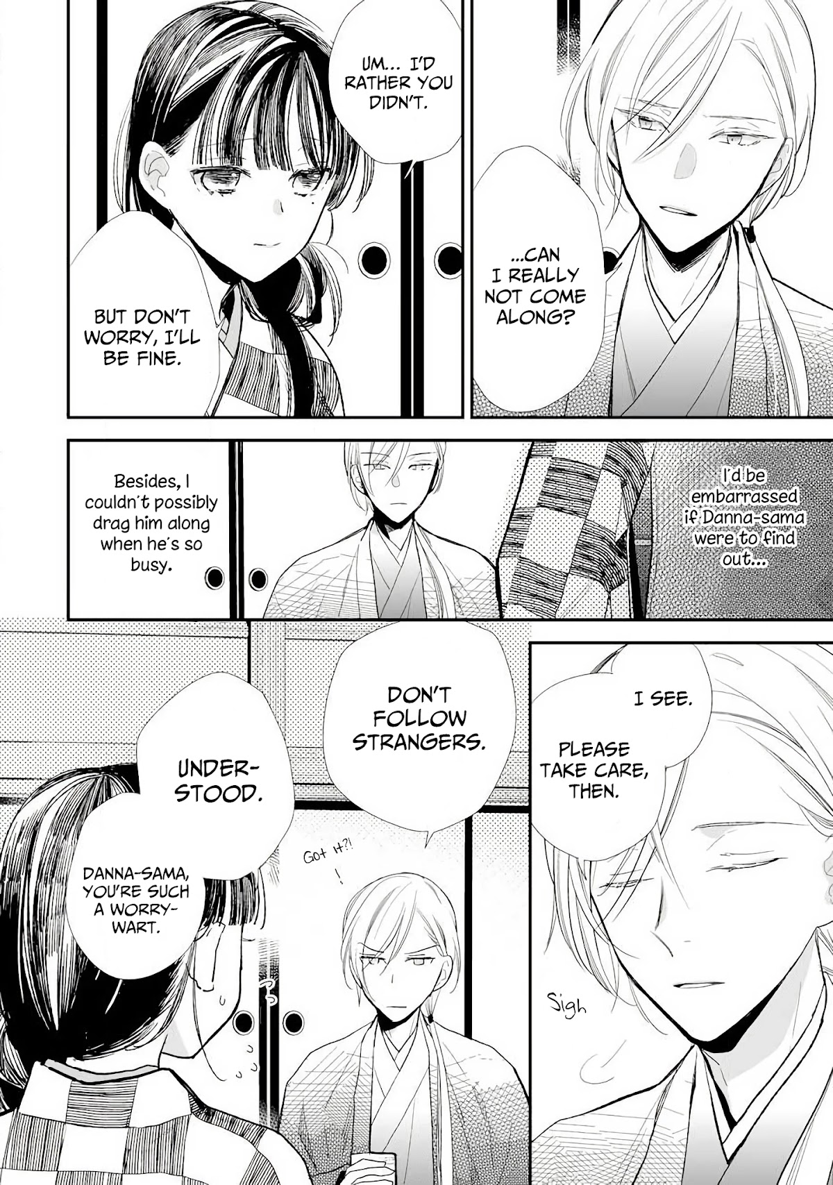 My Blissful Marriage Chapter 8 page 10 - Chapter 8: A Present for Danna-sama