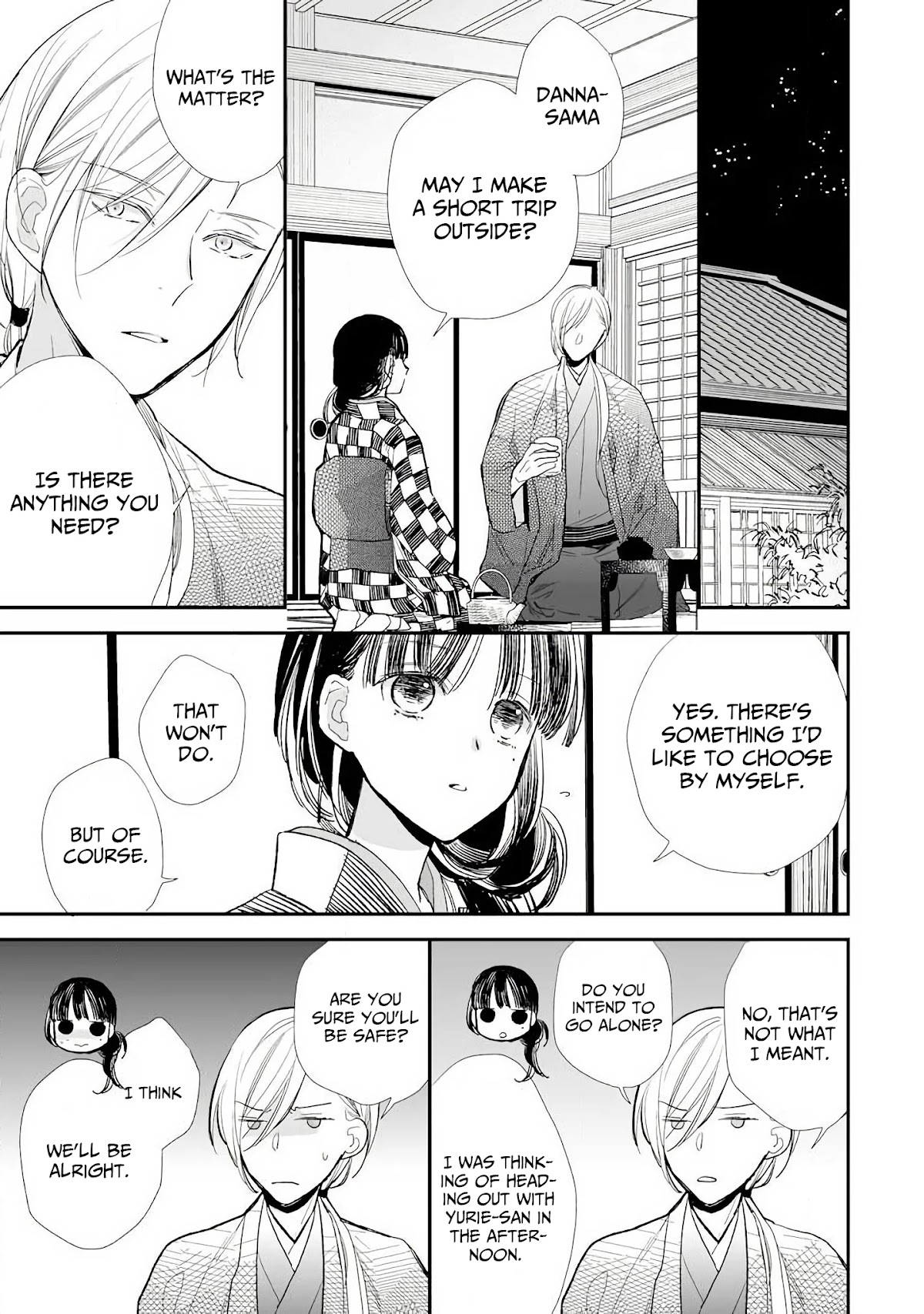 My Blissful Marriage Chapter 8 page 9 - Chapter 8: A Present for Danna-sama
