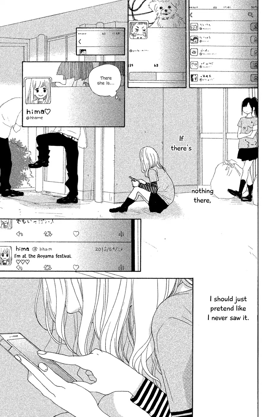 My Boyfriend (Aoi Mamoru) Chapter 10 page 15 - Chapter 10: Girlfriend and Ex-Girfriend