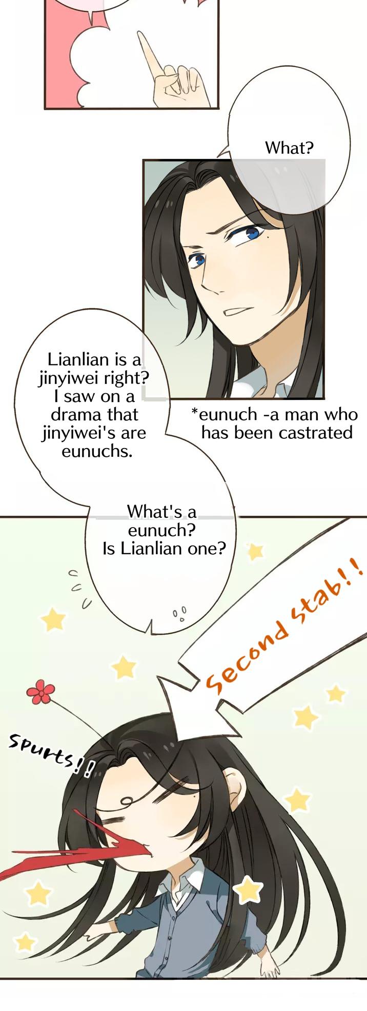 My Boyfriend is a Jinyiwei Chapter 1.13 page 7 - Vol.1 Chapter 13 : Lianlian, what's a chick?