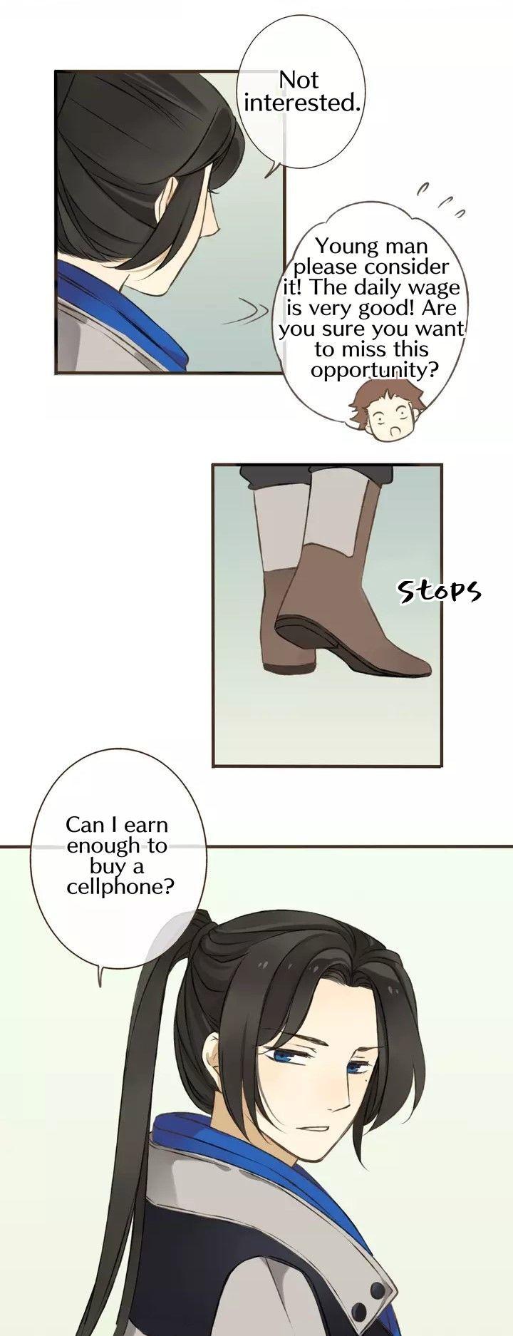 My Boyfriend is a Jinyiwei Chapter 1.15 page 14 - Vol.1 Chapter 15 : Lianlian models to buy Gujiu a cellphone
