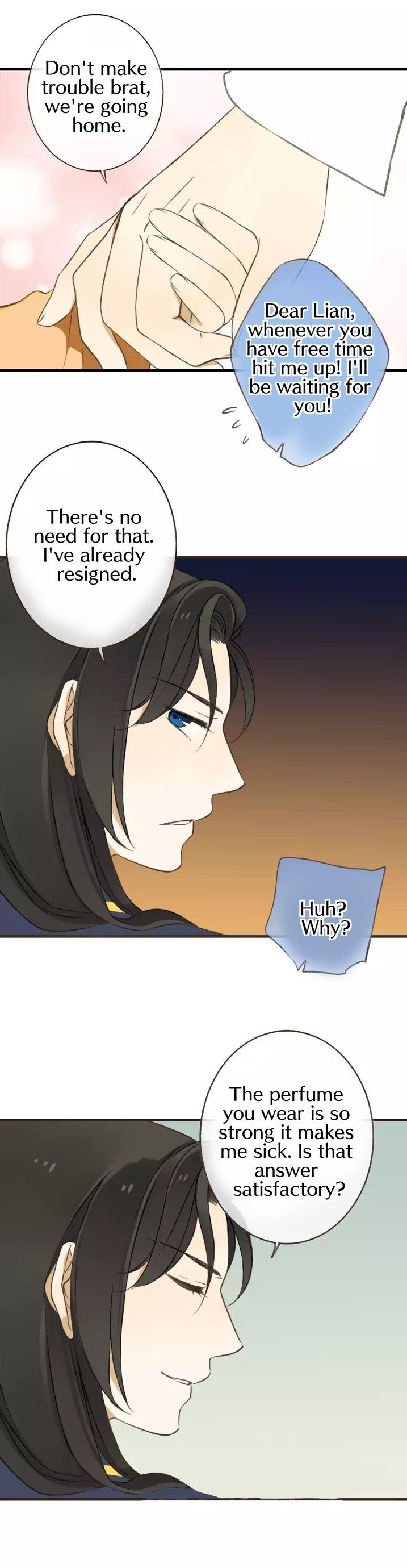 My Boyfriend is a Jinyiwei Chapter 1.17 page 8 - Vol.1 Chapter 17 : Do you really want to leave?