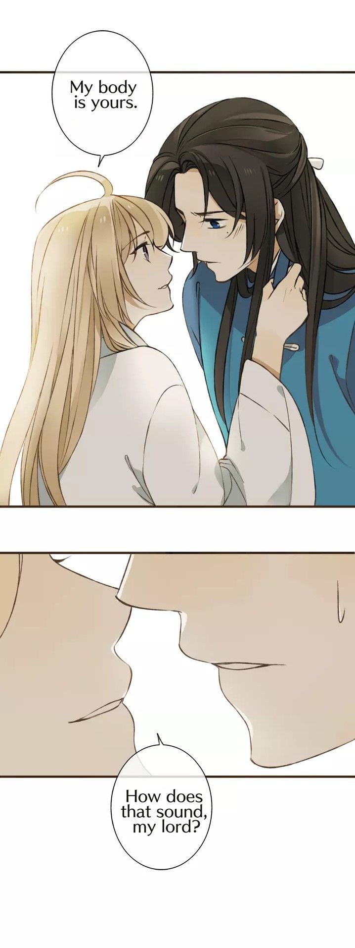 My Boyfriend is a Jinyiwei Chapter 1.31 page 2 - Vol.1 Chapter 31 : Lip biting