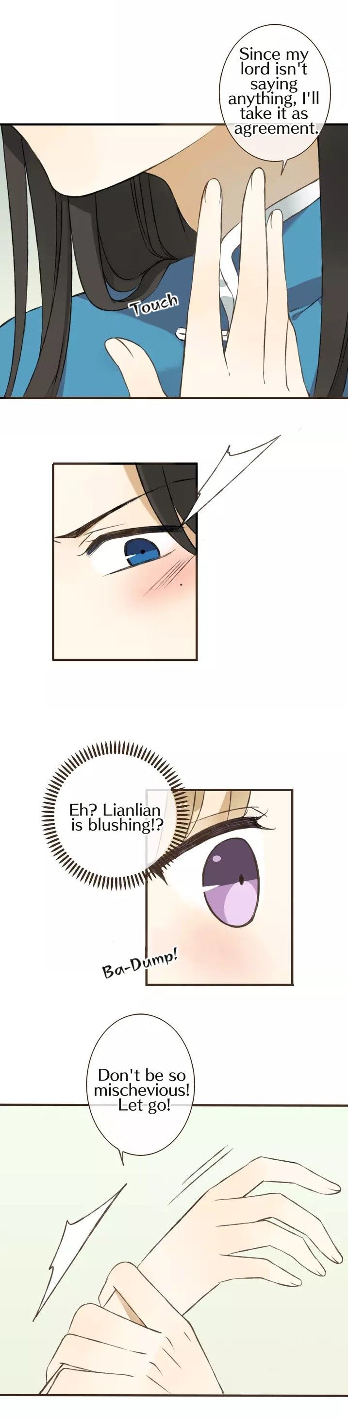 My Boyfriend is a Jinyiwei Chapter 1.31 page 3 - Vol.1 Chapter 31 : Lip biting