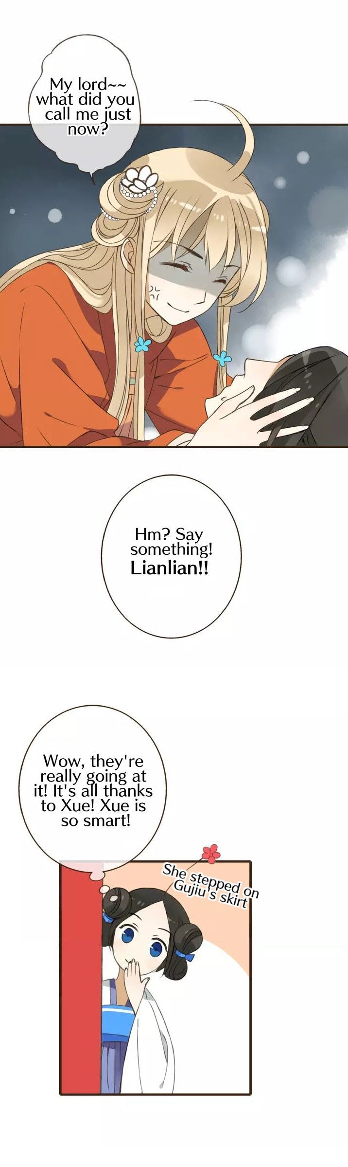 My Boyfriend is a Jinyiwei Chapter 1.33 page 28 - Vol.1 Chapter 33 : The brat falls on Lianlian