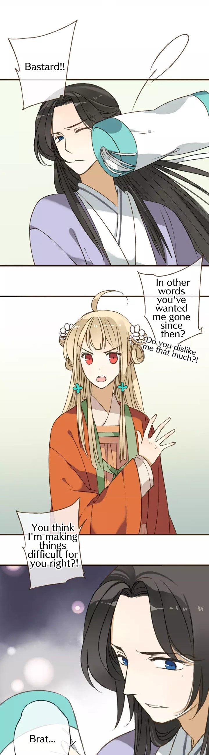 My Boyfriend is a Jinyiwei Chapter 1.34 page 8 - Vol.1 Chapter 34 : Scheming Lian! Heartless Lian! You're the worst!