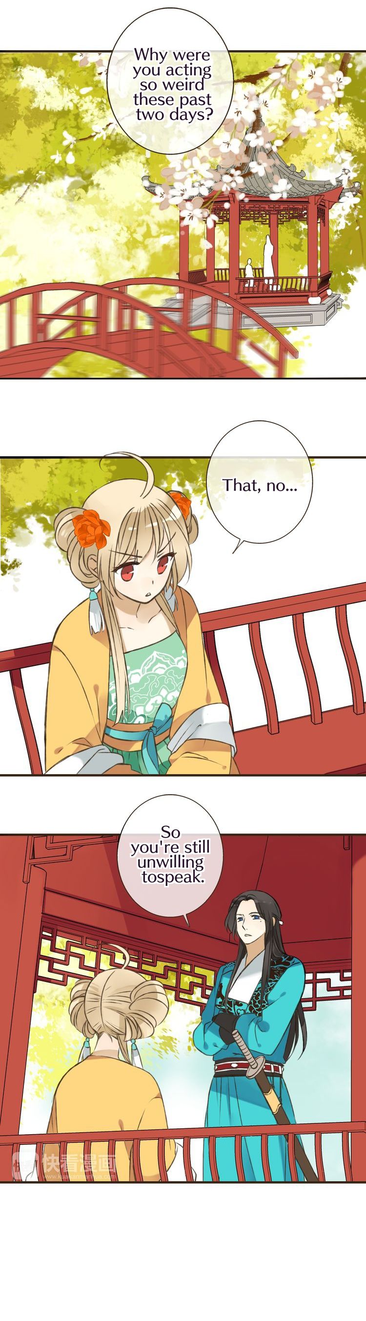My Boyfriend is a Jinyiwei Chapter 1.45 page 22 - Vol.1 Chapter 45 : Is it so hard to just say you like me?