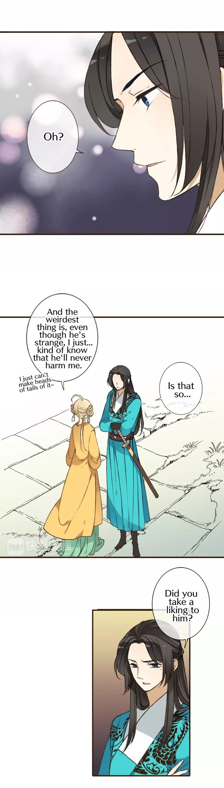 My Boyfriend is a Jinyiwei Chapter 1.50 page 3 - Vol.1 Chapter 50 : That person is strange
