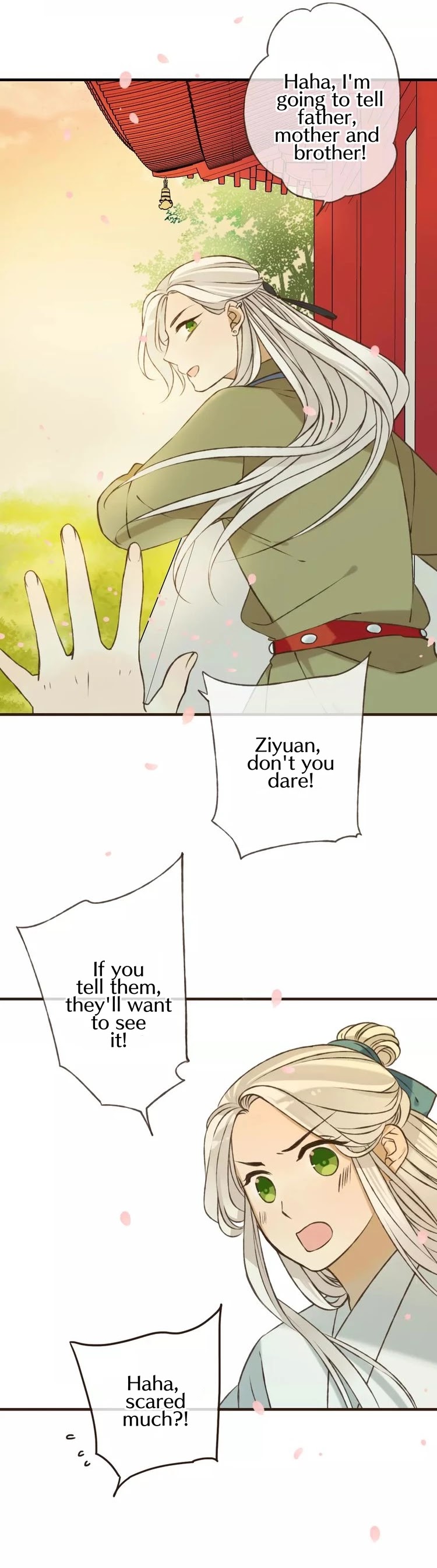 My Boyfriend is a Jinyiwei Chapter 1.71 page 29 - Vol.1 Chapter 71: The girl who can only growl