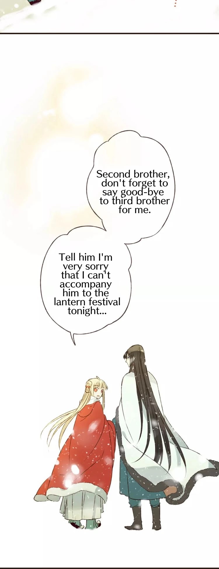 My Boyfriend is a Jinyiwei Chapter 1.78 page 14 - Vol.1 Chapter 78: You don't say good-bye